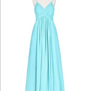 Super cute floor length bridesmaid dress